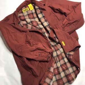 Lightly worn Stanley lined work shirt